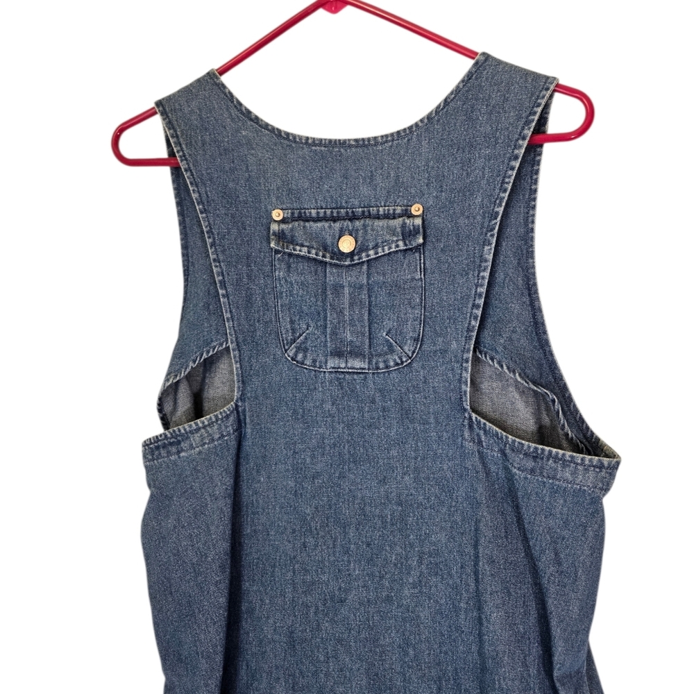 Casey & Max Denim Maxi Dress Sze Medium - Picture 9 of 9